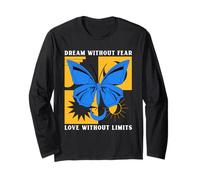 Dream Without Fear Love Without Limits (déclaration spirituelle) Manche Longue