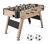 DREAMADE Table de Baby-Foot de Taille Complète 137 cm, Table de Soccer Arcade avec 2 Ballons pour Enfants, Adolescents et Adultes, Table de Baby-Foot Autonome pour Maison, Salle de Jeu