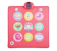 DREAMADE Tapis de Danse Électronique pour Enfants avec 3 Modes de Jeu, 5 Niveaux de Difficulté, 9 Sons de Clavier, 9 Chansons et Volume Réglable, Jouet Musical pour Filles et Garçons de 3+ Ans