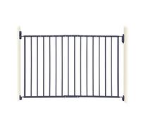 Dreambaby Arizona Extenda Barrière de sécurité pour bébé - Portails montés sur matériel - Largeur réglable de 68 à 112 cm et 68 cm de hauteur - S'ouvre dans les deux sens - Anthracite - Modèle G9206BB