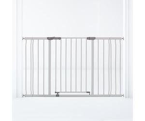 Dreambaby Ava Barrière d'escalier Extra Large pour bébé Convient aux Ouvertures de 99 à 132,5 cm Hauteur 76 cm Large barrière d'escalier pour Chiens et bébés Fixation par Pression Fonction Rester