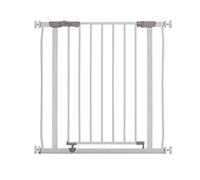 Dreambaby Ava G2095BB Barrière de sécurité pour bébé avec double mécanisme de verrouillage Blanc Largeur 75-81 cm