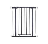 Dreambaby Barrière de sécurité Ava – Montée par pression 61-68×75cm, double-verrouillage Anthracite