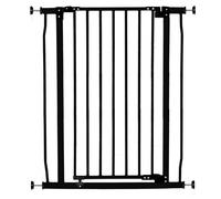 DREAMBABY Barrière de sécurité Extra Haute LIBERTY - Par pression - L 75/81 x H 93 cm - Noire