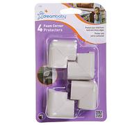 DREAMBABY COUSSINS D'ANGLE EN MOUSSE SOUPLE GRIS 4 PACK