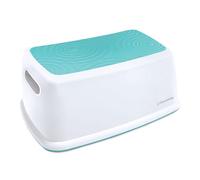 Dreambaby Easy-Up Marchepied de qualité supérieure pour enfants et adultes ; peut supporter jusqu'à 145 kg ; salle de bain, toilettes, coussinets de base antidérapants (turquoise, 1)