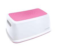 Dreambaby Easy-Up Toddler & Me Premium Step Stool - Anti-Slip Base & Sure-Grip Topper - Supports Up to 145kg - Easy to Clean, Lightweight and Durable Step Up for Toddlers, Kids & Adults - Pink
