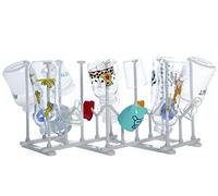 Dreambaby Égouttoir pour biberons et tétons - Support égouttoir Pliable et Portable - Blanc - Modèle F530