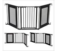 Dreambaby Endeavour Adapta Barrière de bébé pour Porte, Couloir et escalier - Convient aux Ouvertures de 85 à 200 cm et 74 cm de Haut