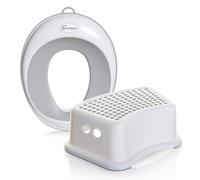 Dreambaby Ensemble siège de toilette et marchepied - Gris