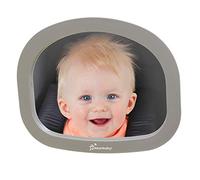 Grand miroir de siège arrière - DREAMBABY - Ajustable EZY-Fit - Vue grand angle pour la sécurité des bébés et des jeunes enfants