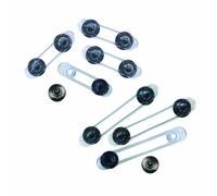 DreamBaby G704 Economy Lot de 7 bloque-portes 3 grands et 4 petits