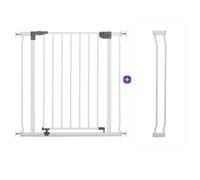Dreambaby Liberty Auto Close Barrière de Sécurité Escalier et Porte 84 - 90 cm Blanc