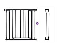 Dreambaby Liberty Auto Close Barrière de Sécurité Escalier et Porte 84 - 90 cm Noir