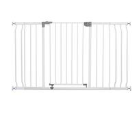 Barrière de sécurité - DREAMBABY - LIBERTY - 1 barrière + 2 extensions - 126-132,5 cm - Blanc