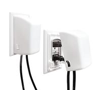 Dreambaby - Lot de 2 couvercles de prise de courant électrique - Modèle L907 - Pour prises standards et décoratives - Blanc