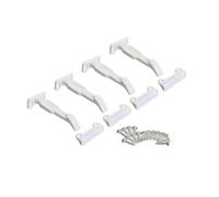 Dreambaby Lot de 4 loquets de sécurité pour armoires et tiroirs - Verrous et loquets de sécurité pour armoires de cuisine