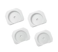Dreambaby Lot de 4 patins de protection murale pour portails d'escalier à pression et portails de sécurité - Protection des murs et des portes - Sans perçage - Fixation universelle pour porte à