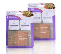 Dreambaby Lot de 4 sangles de meubles robustes à charnières