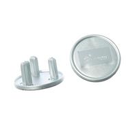 Dreambaby Lot de 6 cache-douilles Argenté