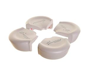 Dreambaby Protège-coins Bump-Guard®, 4 pièces, gris