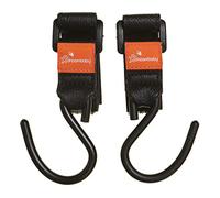 Dreambaby Strollerbuddy® EZY-Fit Lot de 2 crochets pour poussette Noir