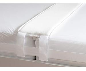 DreamBridg Pont d'Amour pour Matelas 200 x 20 cm - Comblement d'Espace dans Lit Familial ou Double - Cale avec Sangle de Serrage