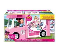 Barbie Mobilier Camping-Car de Rêve 3-en-1 pour poupées
