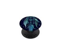 Dreamcatcher Boho Rainbow Dark Feather Dark Blue Dreams PopSockets PopGrip Adhésif