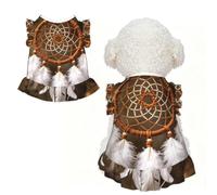 Dreamcatcher Feather Art M Pet Apparel for Small Dogs Cute Summer Outfit for Puppy, Soft Breathable Pet Clothes for Cat