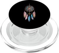 Dreamcatcher Native American Indian Feathers Tribal Arts PopSockets PopGrip pour MagSafe