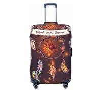 Dreamcatcher1 Housses de protection élastiques pour bagages de 45 à 81 cm, Noir , Medium