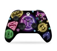 DreamController DC Comiic NEON Contrôleur X-box personnalisé sans fil compatible avec X-Box One/Series X/S Fièrement personnalisé aux États-Unis avec impression HYDRO-DIP permanente (pas seulement une