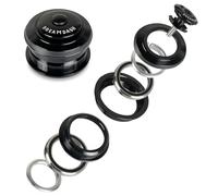 DREAMDASH Direction de Vélo 1-1/8", ZS44/28,6 ZS44/30, Semi-intégré, Roulements à Cartouche à Double étanchéité, Aluminium, S.Hauteur 7,5+3=10,5 mm pour VTT, Vélo de Route, électrique et Urbain