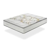 DREAMDI Matelas en Mousse ODISEO + 4 CM de Latex 135x190 CM, Hauteur 30 CM, Naturel et Adaptable