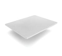 DREAMDI Surmatelas de Mousse à memoire de Forme avec Sangles, Hateur 5 CM Iris 80x180 cm, Blanc