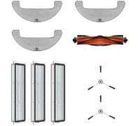 Dreame 1x Brosse Principale 2X brosses latérales 3X Filtre à Cartouche Anti-poussière 3X Chiffon Lavable pour aspirateur Robot D10