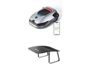 DREAME A2 1200 Tondeuse Robot - Connexion sans Fil sans RTK, pour 1200 m², LiDAR 3D à 360° et Vision AI, Coupe de Précision EdgeMaster de 5 cm + Garage pour Robot Tondeuse