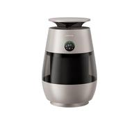 DREAME AP10 Purificateur d'Air pour Animaux, Retour d'Air Haute Pression Nég. 360°, Purification 5 Niveaux Capturant Poils/Odeurs, Compartiment Transp., Dessus Incurvé, Écl. Éco-Ambient, Contrôle App