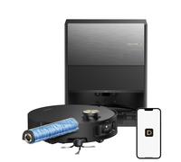 dreame Aqua10 Roller Robot Aspirateur avec Lavage AquaRoll, Protection de Rouleau, Évitement des Obstacles, Vidage Automatique, Nettoyage Automatique, 30 000 Pa et Brosse Démêlante