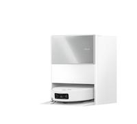 dreame Aqua10 Ultra Roller Complete Robot Aspirateur, Nettoyage Automatique du Rouleau, Aspiration de 30 000 Pa, Évitement d'obstacles de 8 cm, Vidage Automatique, Commande Vocale Intelligente, Blanc