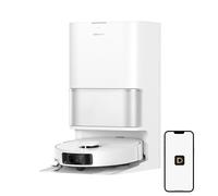 dreame Aspirateur Robot L10s Ultra Gen 3 avec Aspiration de 25 000 Pa, Brosse latérale Extensible, Auto-Vide Pendant 100 Jours, Remplissage Automatique du réservoir Wanter, Levage de Balai de 10,5 mm