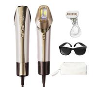 Dreame Astra IPL Appareil d'épilation avec sortie double lampe 35J, refroidissement glace saphir, grande fenêtre de 5,4 cm², flash continu 0,2 s, détection de tonalité Adaptizone, réduction jusqu'à 80