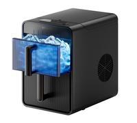 DREAME Aura Bullet Machine à Glaçons - 1.2L - 10 kg Max /24 h - Produisant des Glaçons en 6 Min, Éclairage LED et Mode Autonettoyage