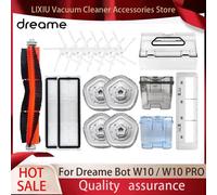 Dreame Bot W10 W10pro accessoires pour aspirateur brosse latérale principale filtre HEPA vadrouille chiffon pièces de rechange 1PCS