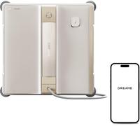 dreame C1 Robot Laveur de Vitres, Puissance d'Aspiration de 5 500 Pa, Protection et Sécurité Fiables, Technologie CornerClean, Nettoyage Humide Minutieux, Technologie à Double Jet