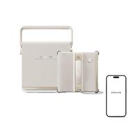 dreame C1 Station Robot Laveur de Vitres, Protection Intégrale, Station Mobile, Gestion Automatique du Cordon, Technologie CornerClean, Planification de la Trajectoire de Couverture Complète