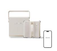 dreame C1 Station S Kit Robot Laveur de vitres, Protection intégrale, Station Mobile, Gestion Automatique du Cordon, Technologie CornerClean, Planification de la trajectoire de Couverture complète