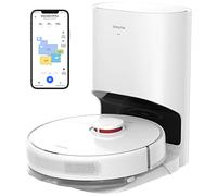 Dreame D10 Plus - Robot Aspirateur Laveur avec Vidange Automatique Poussière - Stock jusqu'à 90 Jours de Poussière- Navigation LiDAR