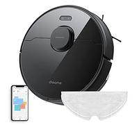 dreame D9 Max Robot Aspirateur Laveur 2 en 1, Alexa/Wi-FI, avec Navigation Intelligente, 4000 Pa Puissance d'Aspiration, Silencieux, Poils d'animaux, Sol Dur, Tapis